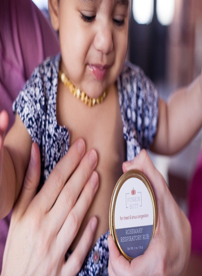 Punkin Butt: Natural Congestion Therapy Kit- Rosemary Respiratory Rub and Organic Ear Oil - Image 5
